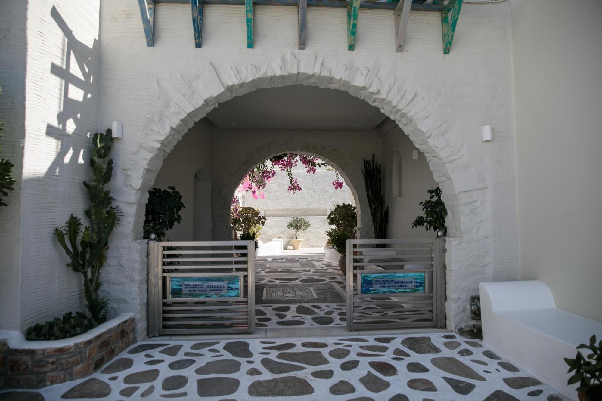 Iria Beach Art Hotel Agia Anna  Exterior photo